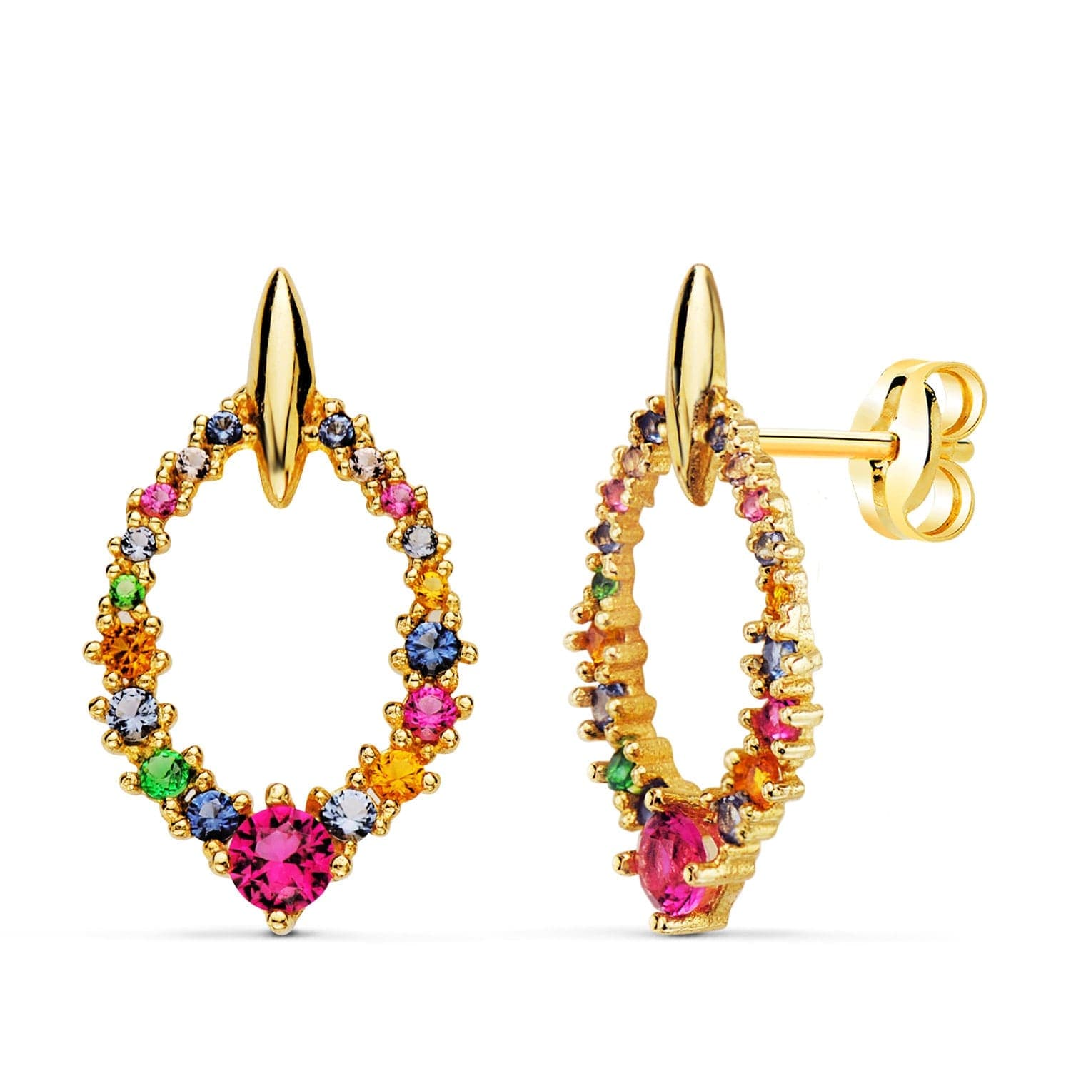 boucles en or