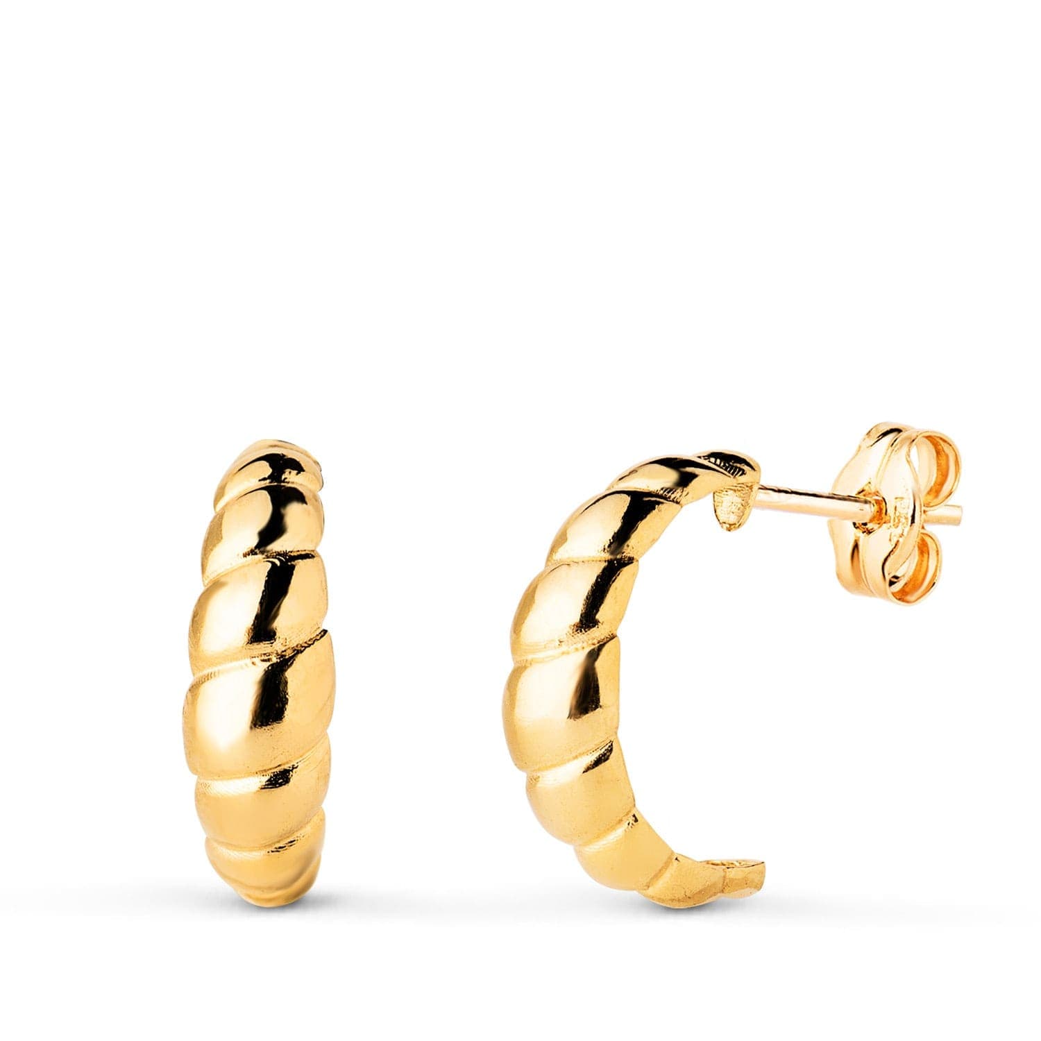 boucles en or