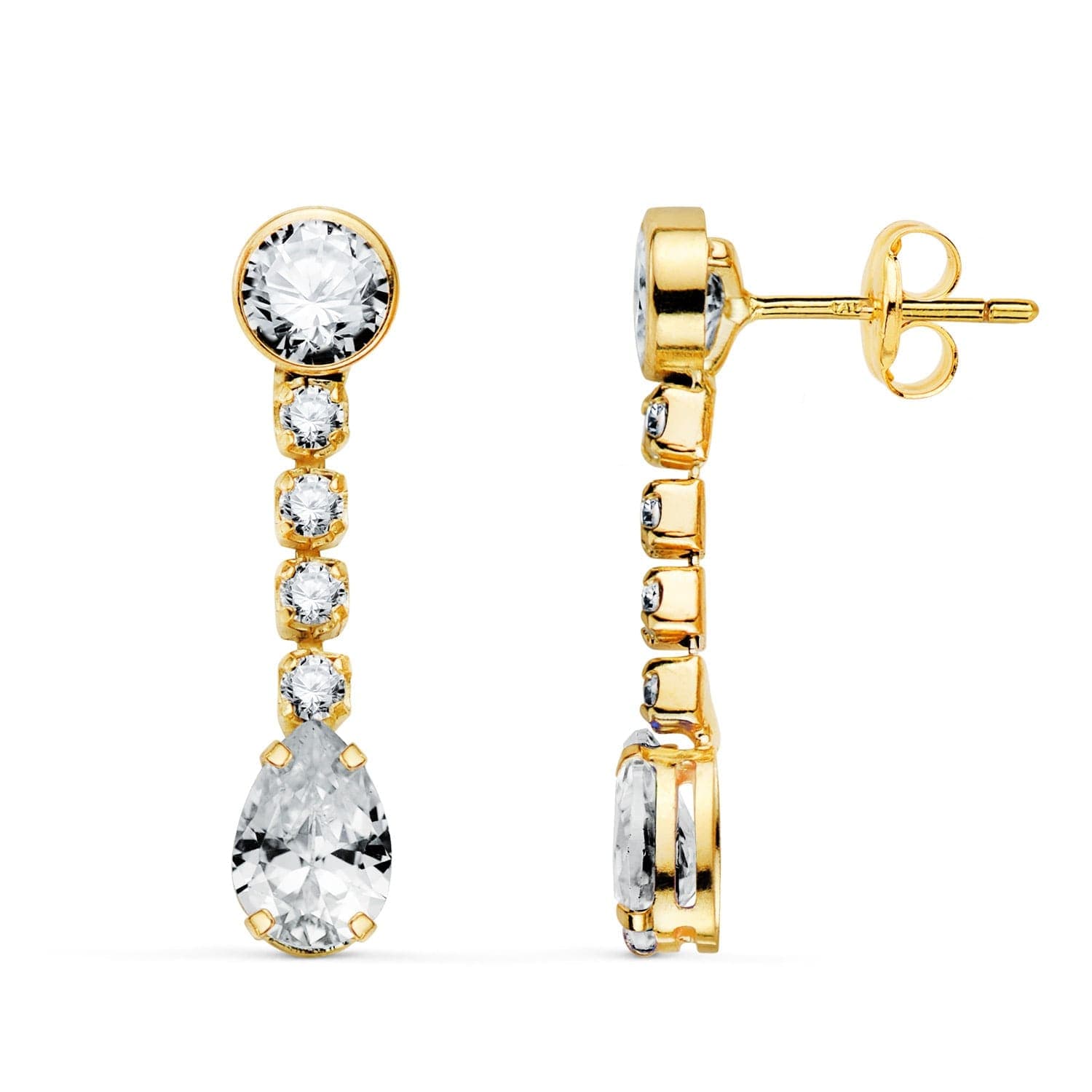 boucles en or