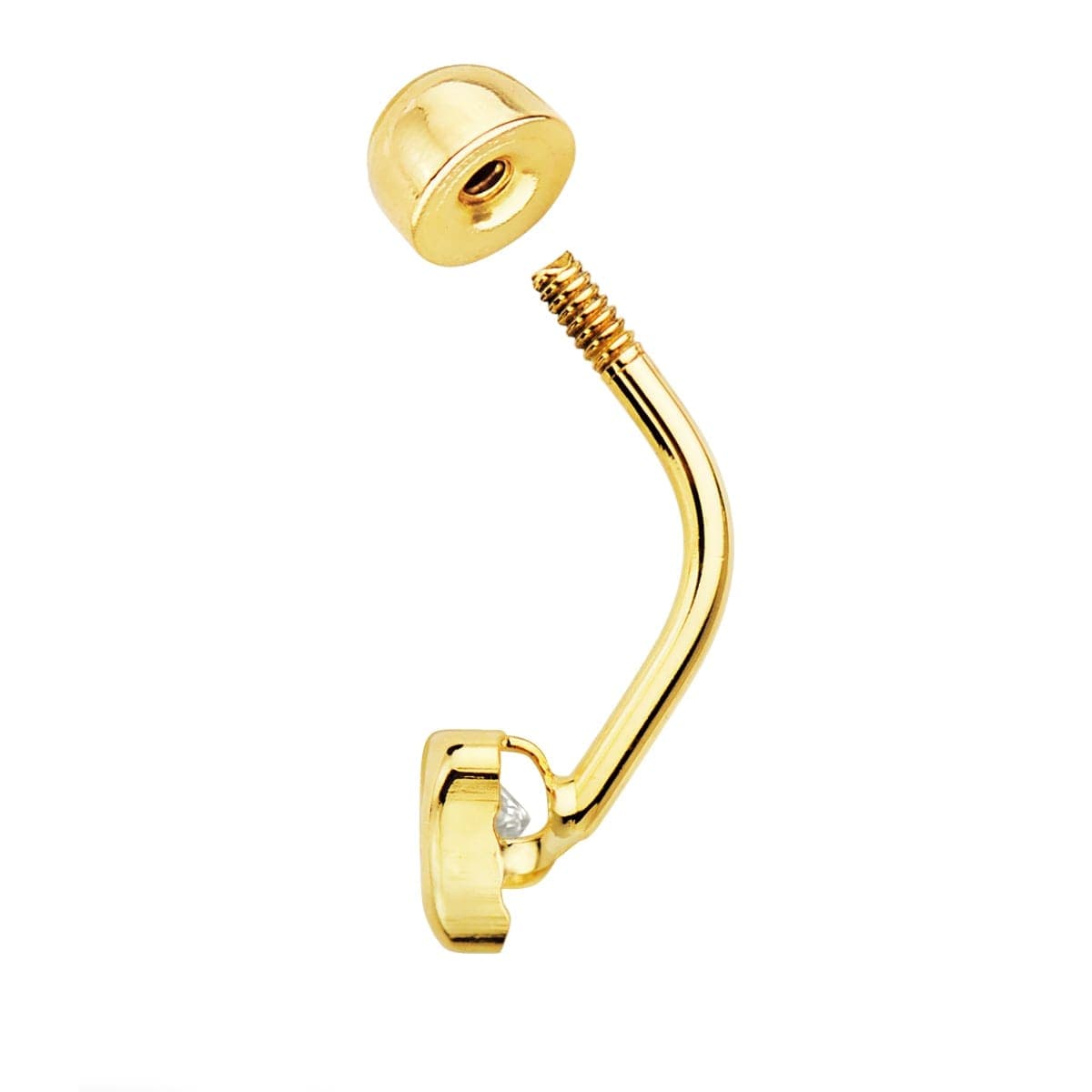 piercing en or