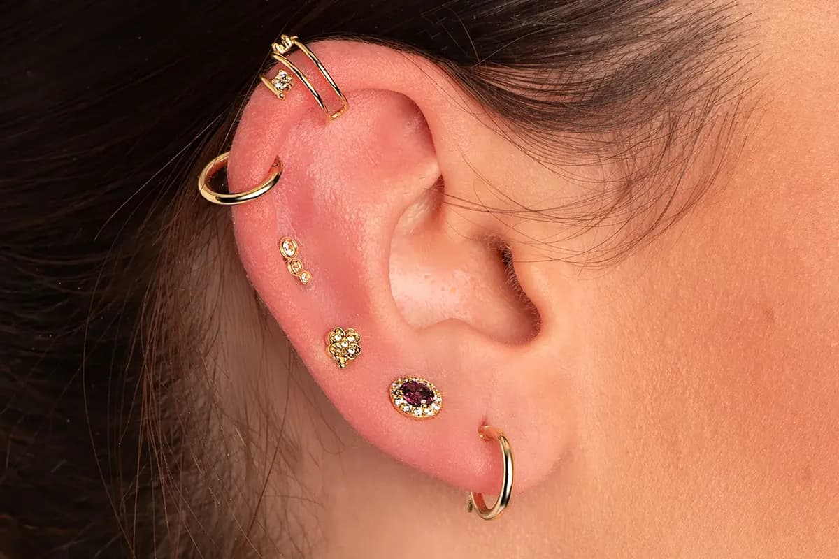 piercing de or